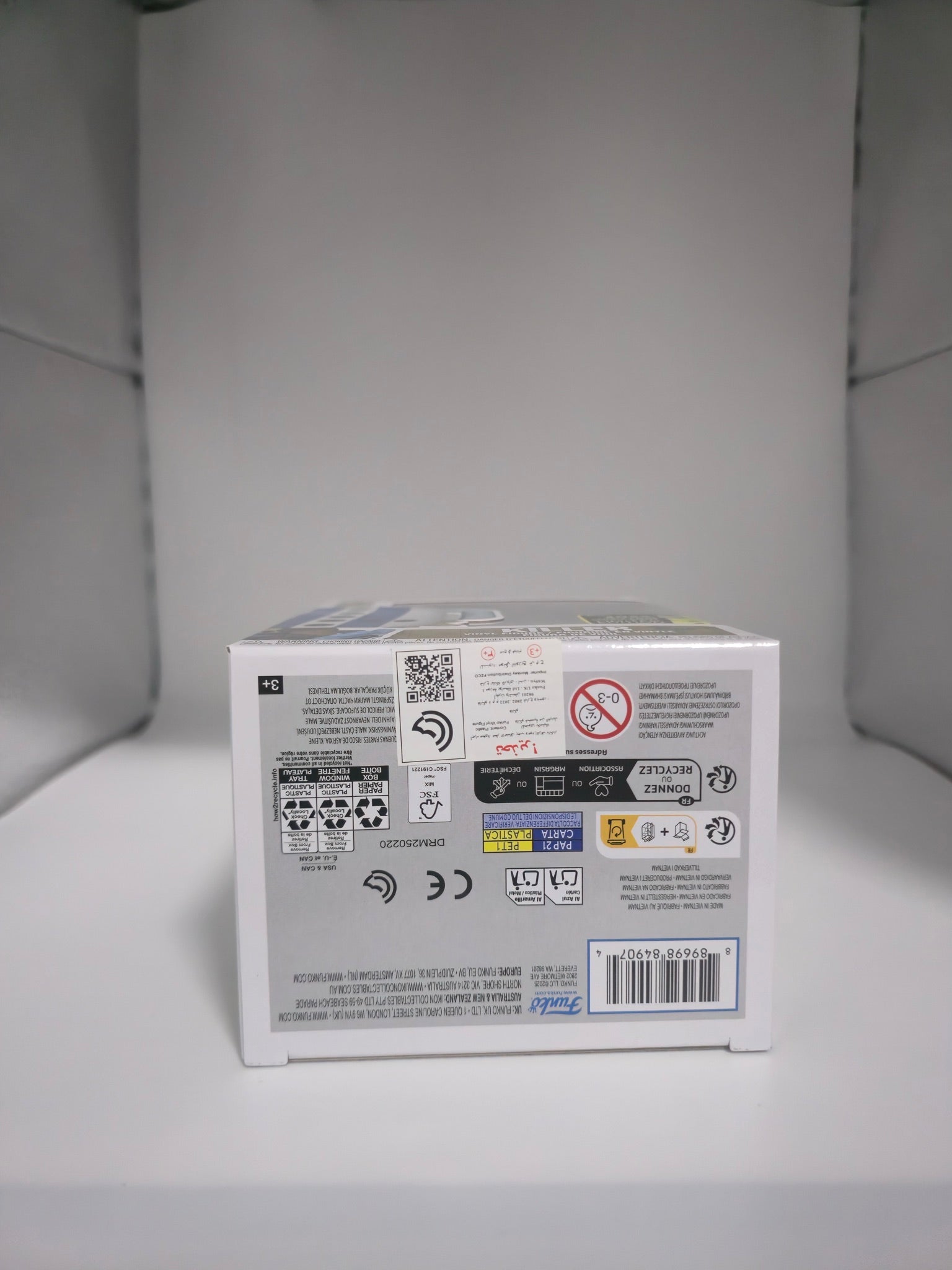 Funko Pop! One Piece Killer #1895 box bottom