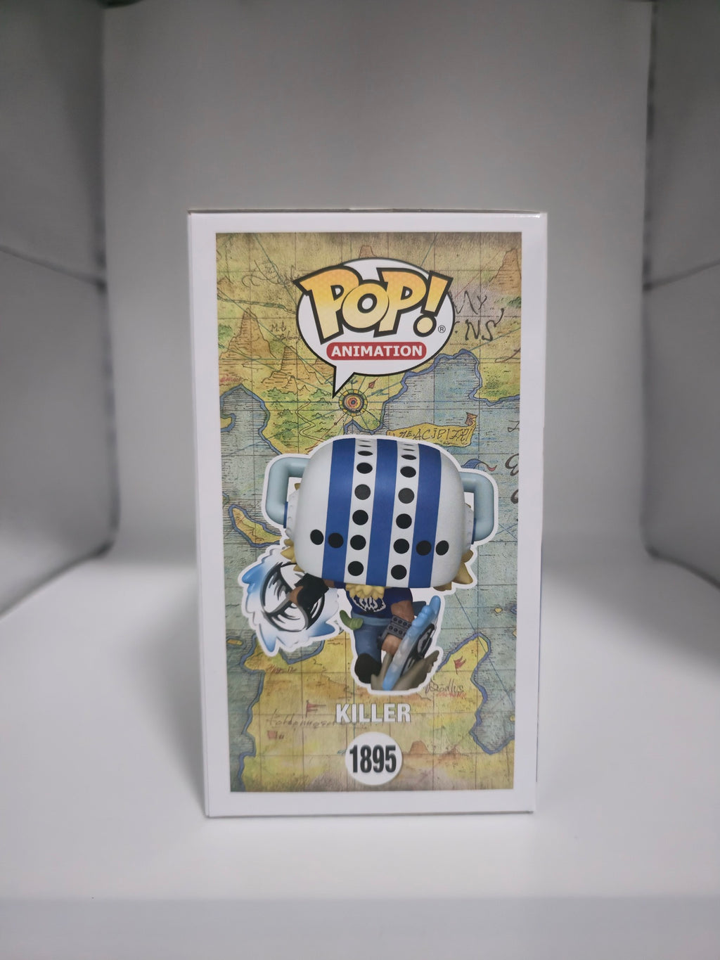 Funko Pop! One Piece Killer #1895 box other side