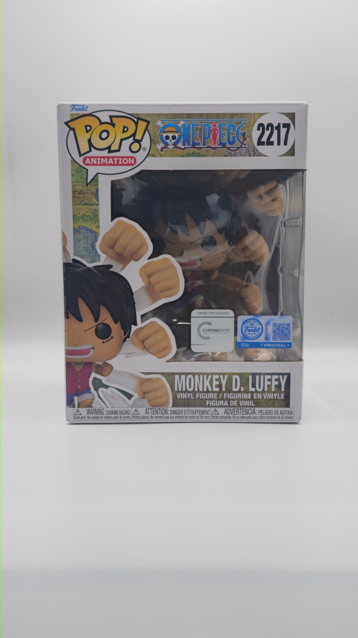 Monkey D. Luffy Gum Gum Gatling #2217 - front