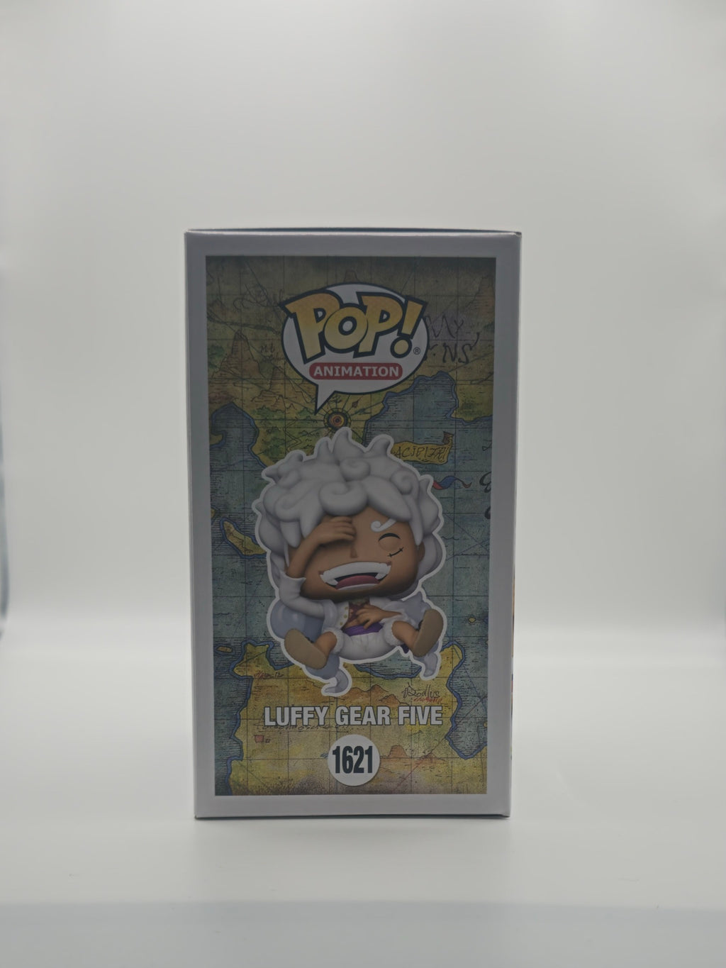 Funko Pop Luffy Gear Five #1621 - other side of box