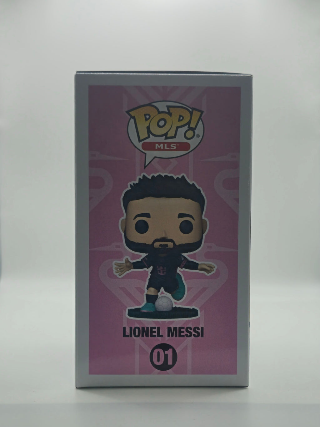 Funko Pop Lionel Messi #01 - other side of box