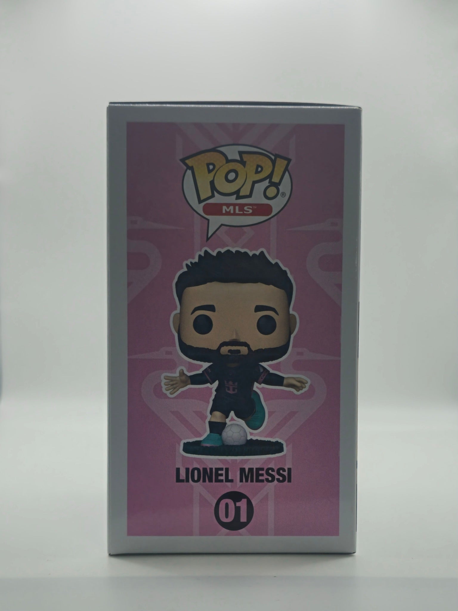 Funko Pop Lionel Messi #01 - other side of box