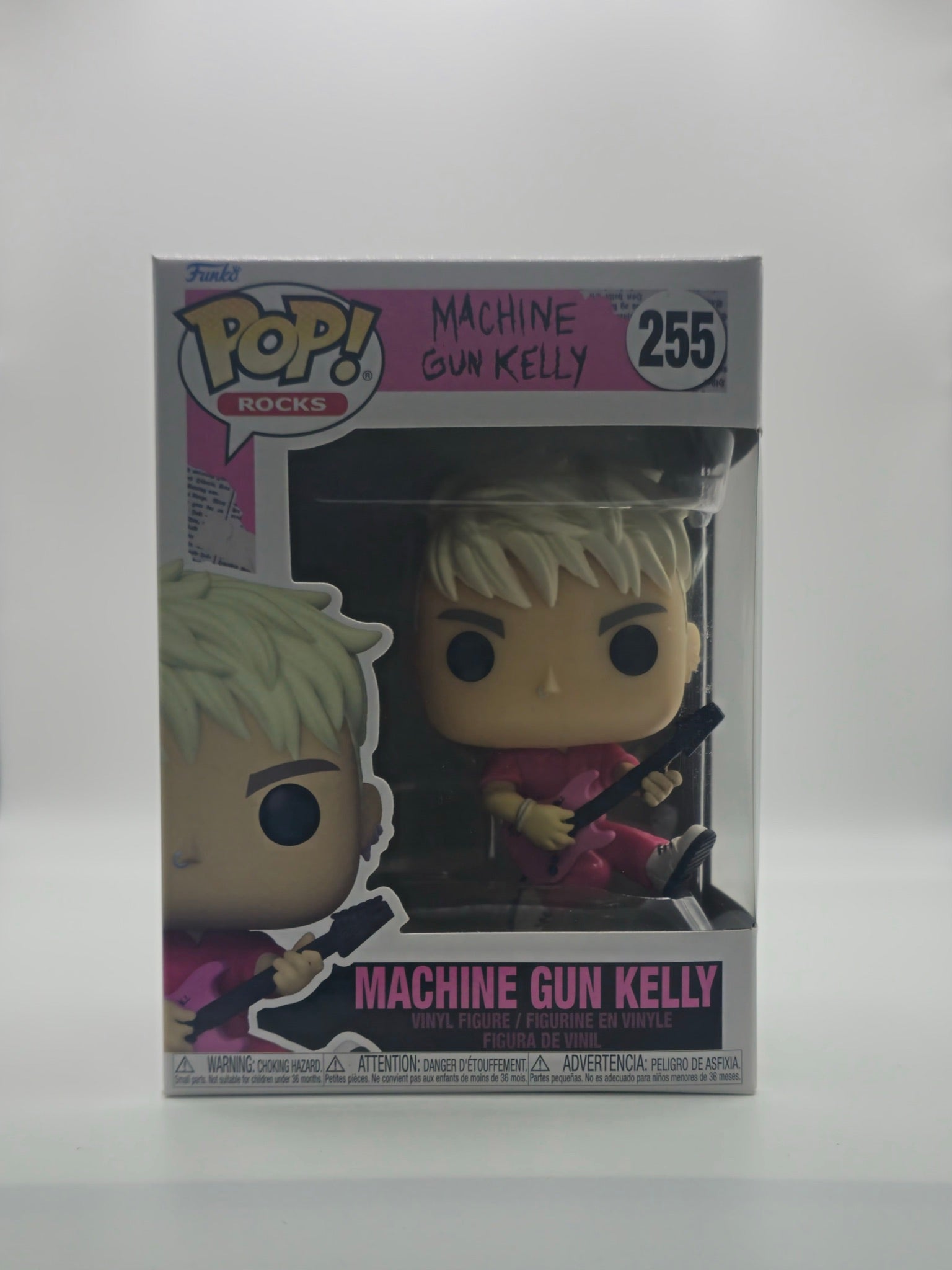 Funko Pop Rocks Machine Gun Kelly #255 - front of box
