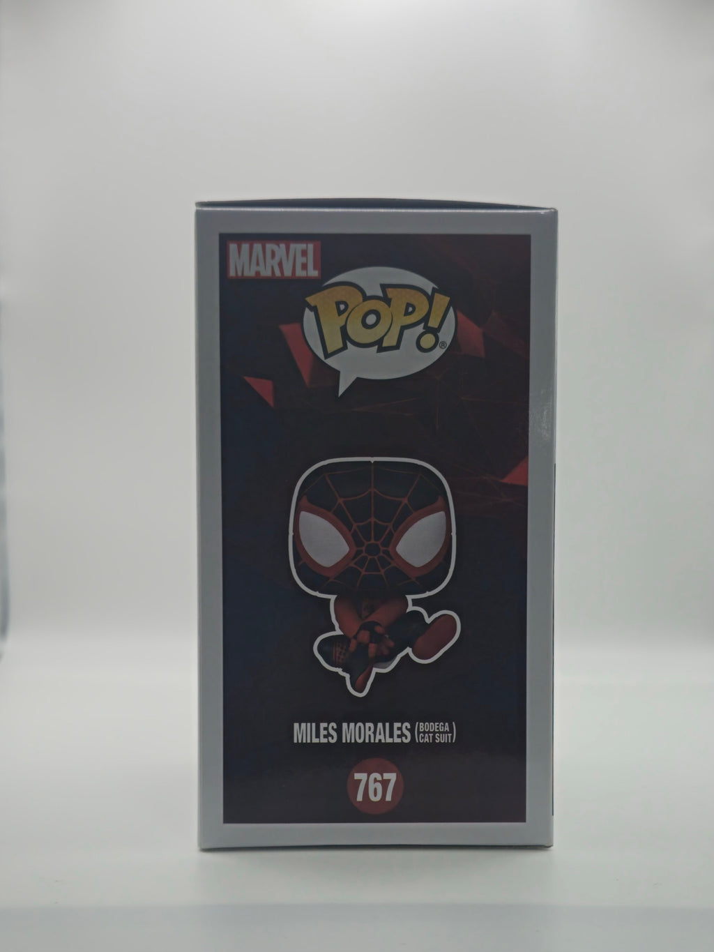 Funko Pop Miles Morales #767 - other side of box