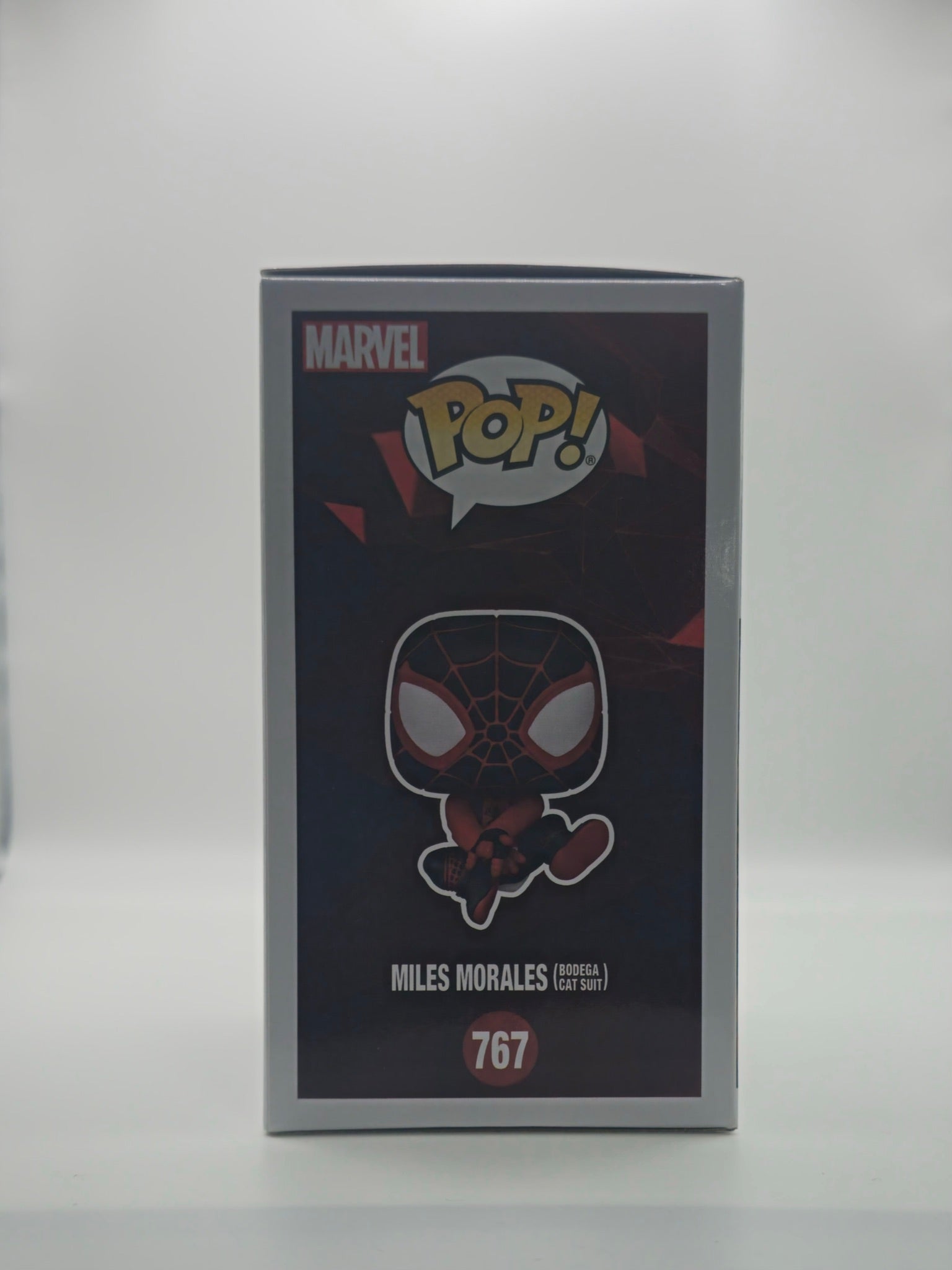 Funko Pop Miles Morales #767 - other side of box