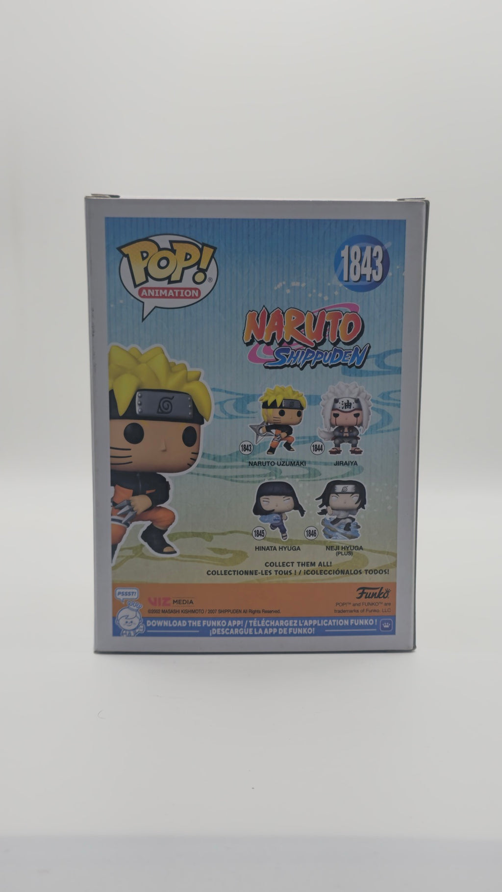 Naruto #1843 Chase - box back