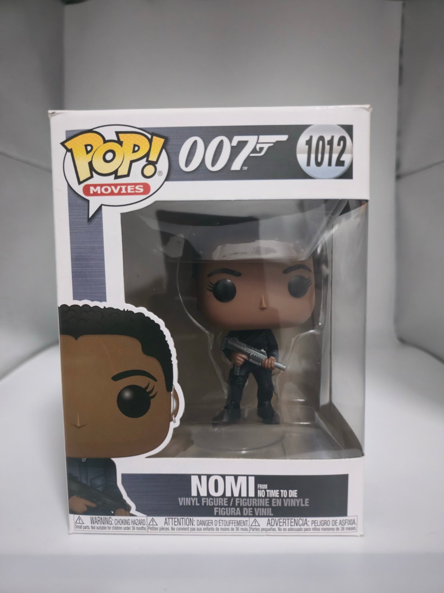Funko Pop 007 Nomi No Time to Die #1012 - front of box
