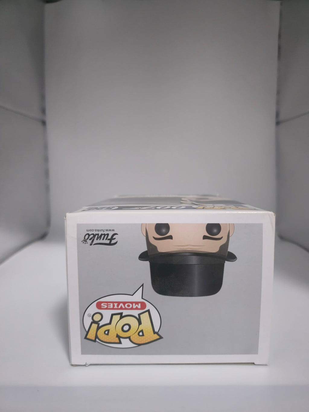 Oddjob from Goldfinger Funko Pop #520 top of box