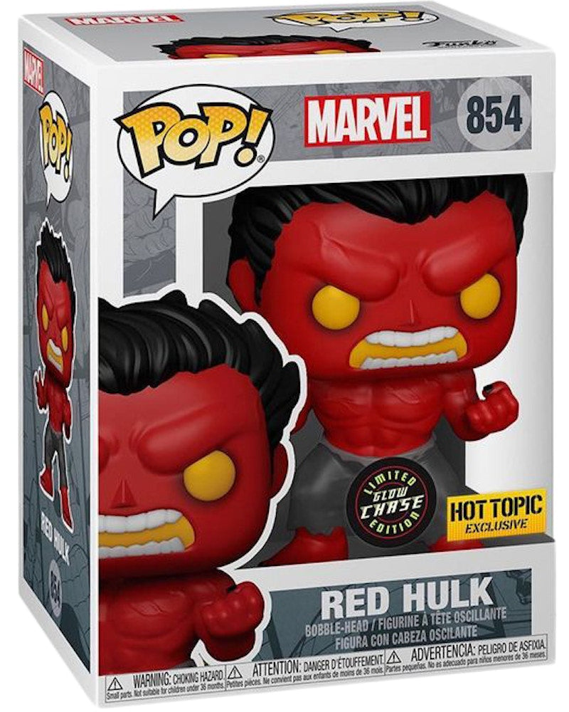 Red Hulk 854 Glow Chase official