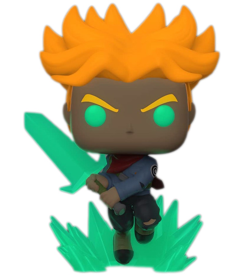 Super Saiyan Trunks with Sword GITD official
