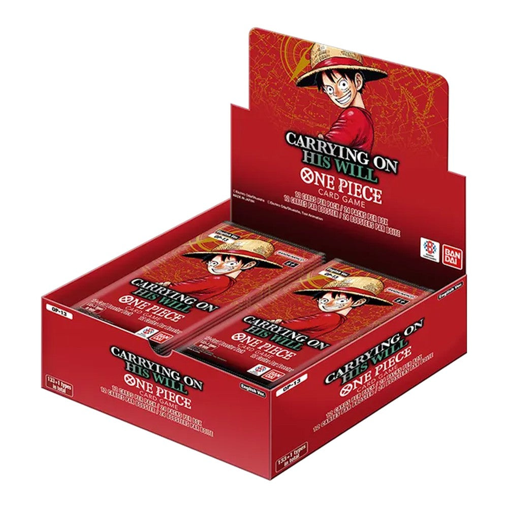 One Piece Card Game OP-13 Carrying On His Will English booster box