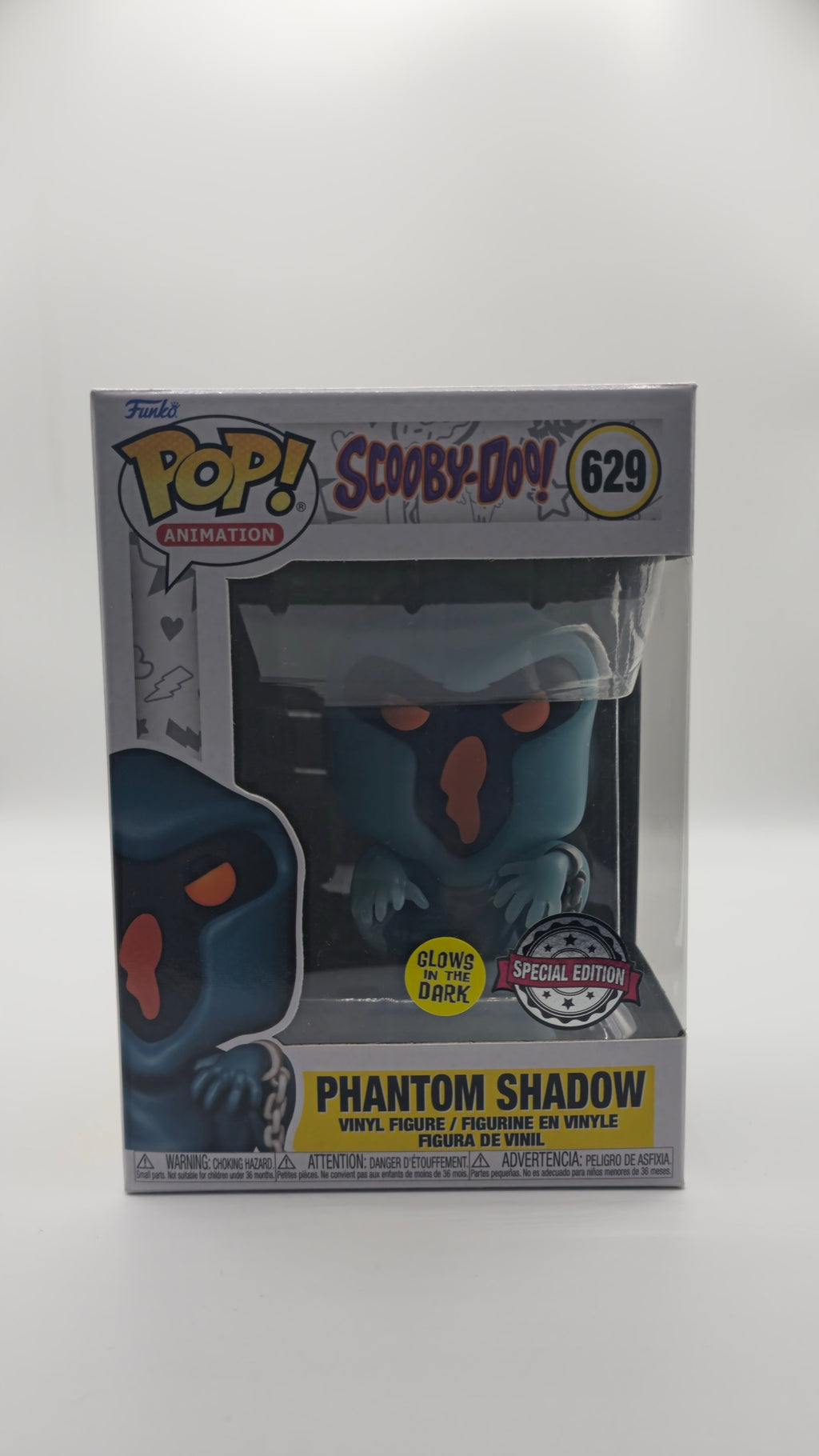 Funko Pop! Animation: Scooby-Doo - Phantom Shadow #629 (Glow in the Dark) (Special Edition)