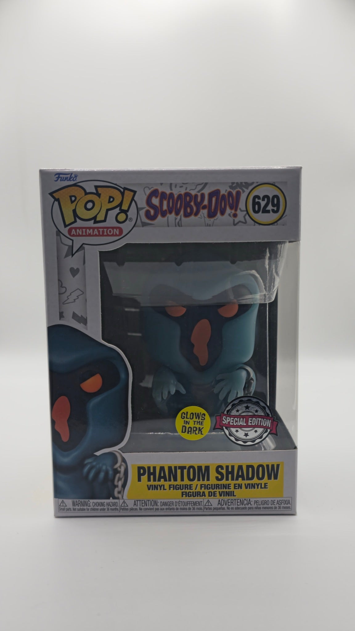 Funko Pop! Animation: Scooby-Doo - Phantom Shadow #629 (Glow in the Dark) (Special Edition)