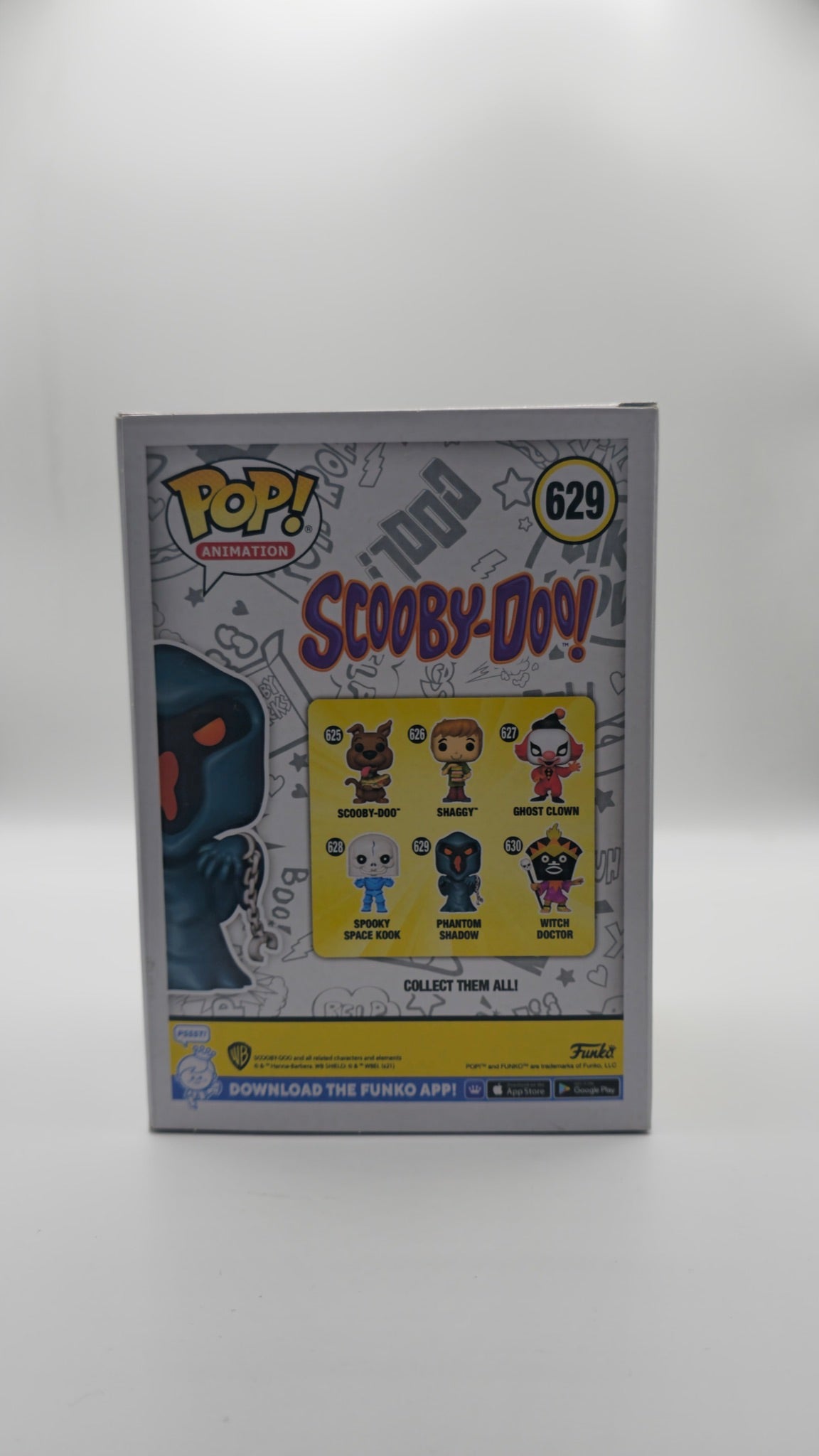 Funko Pop! Animation: Scooby-Doo - Phantom Shadow #629 (Glow in the Dark) (Special Edition)