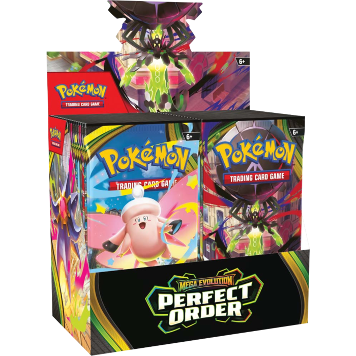 Pokémon TCG Mega Evolution 3 Perfect Order 36-pack booster box display