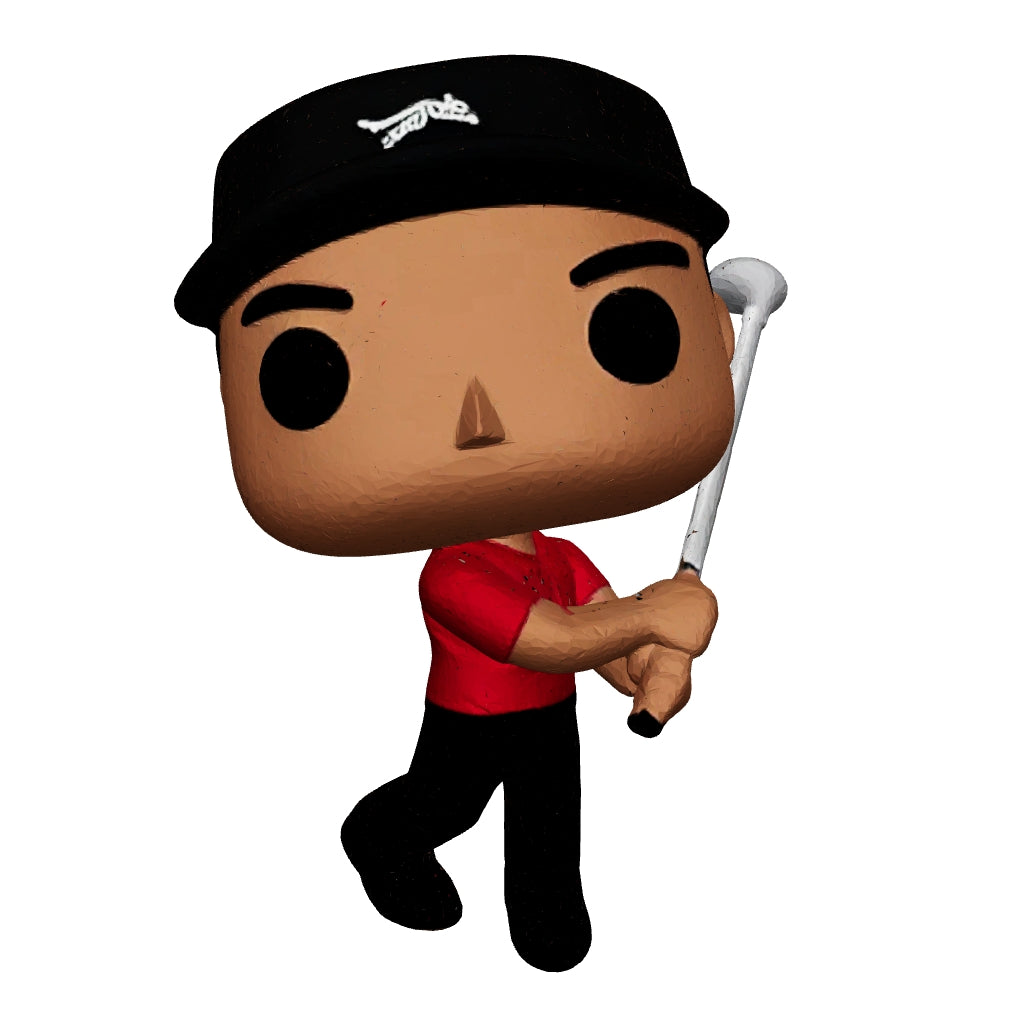Tiger Woods 360 3D model