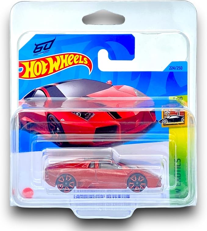 Hot Wheels Lamborghini Reventon red HW Exotics 1:64 die-cast on card