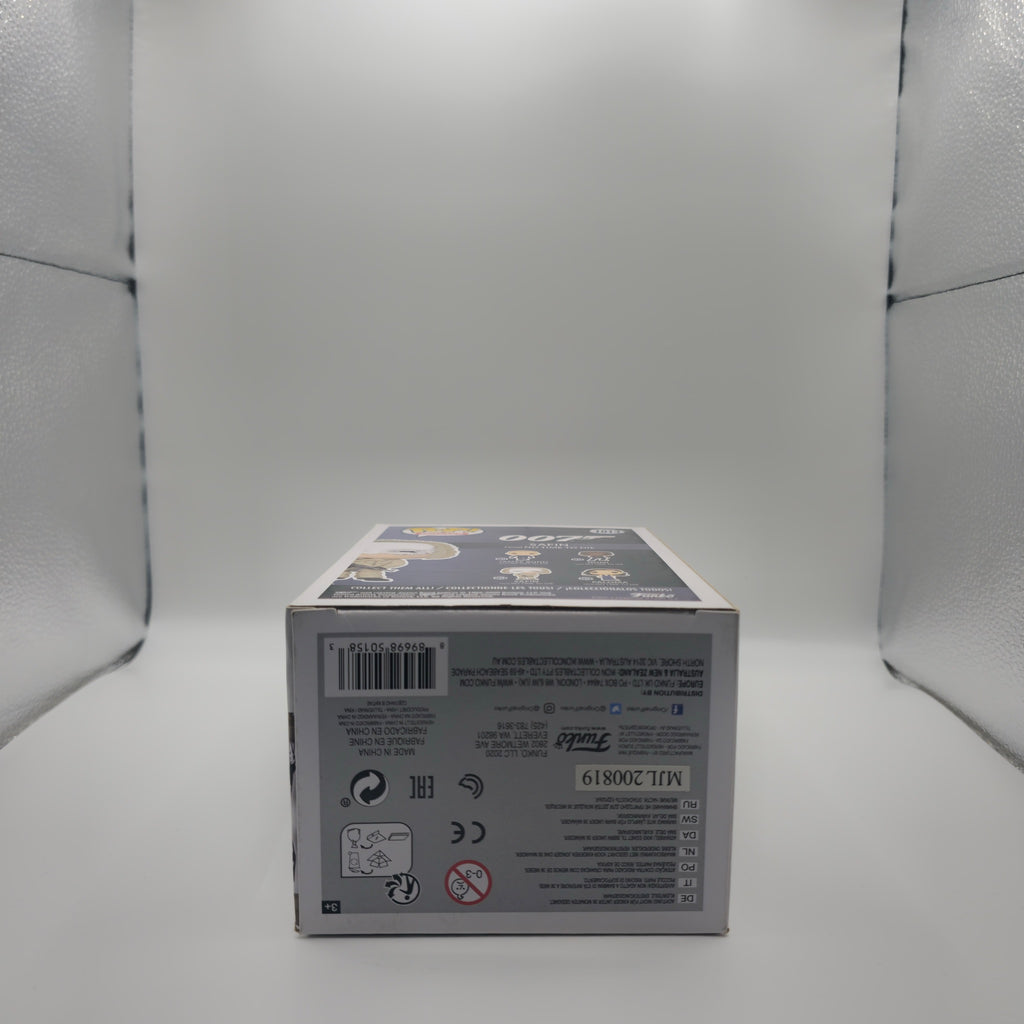 Funko Pop Safin #1013 - bottom of box with barcode