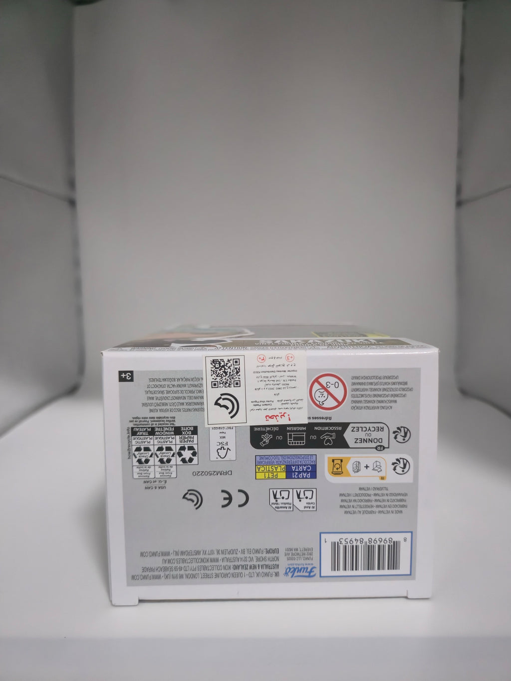 Funko Pop! One Piece Sakazuki #1913 box bottom