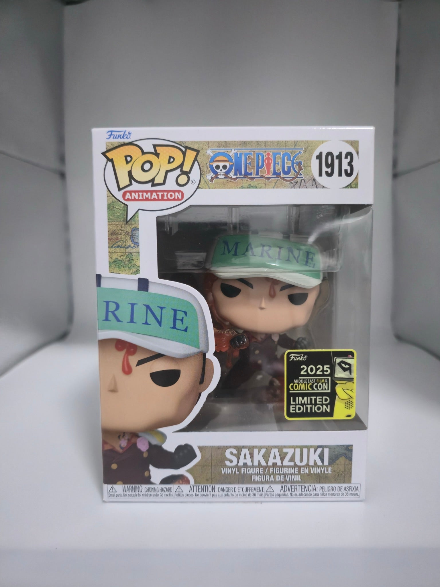 Funko Pop! One Piece Sakazuki #1913 box front