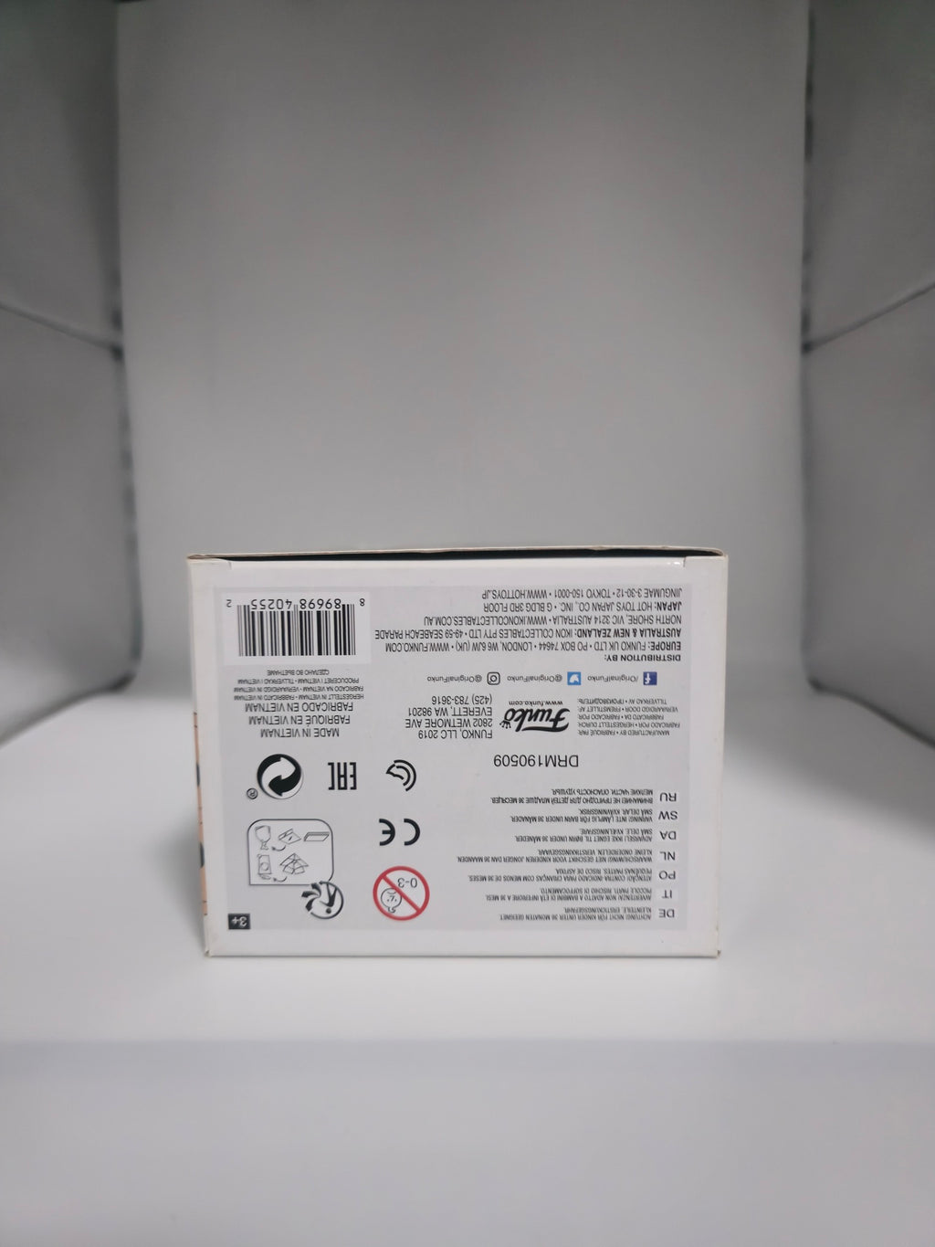 Schwifty Morty Funko Pop #573 bottom of box