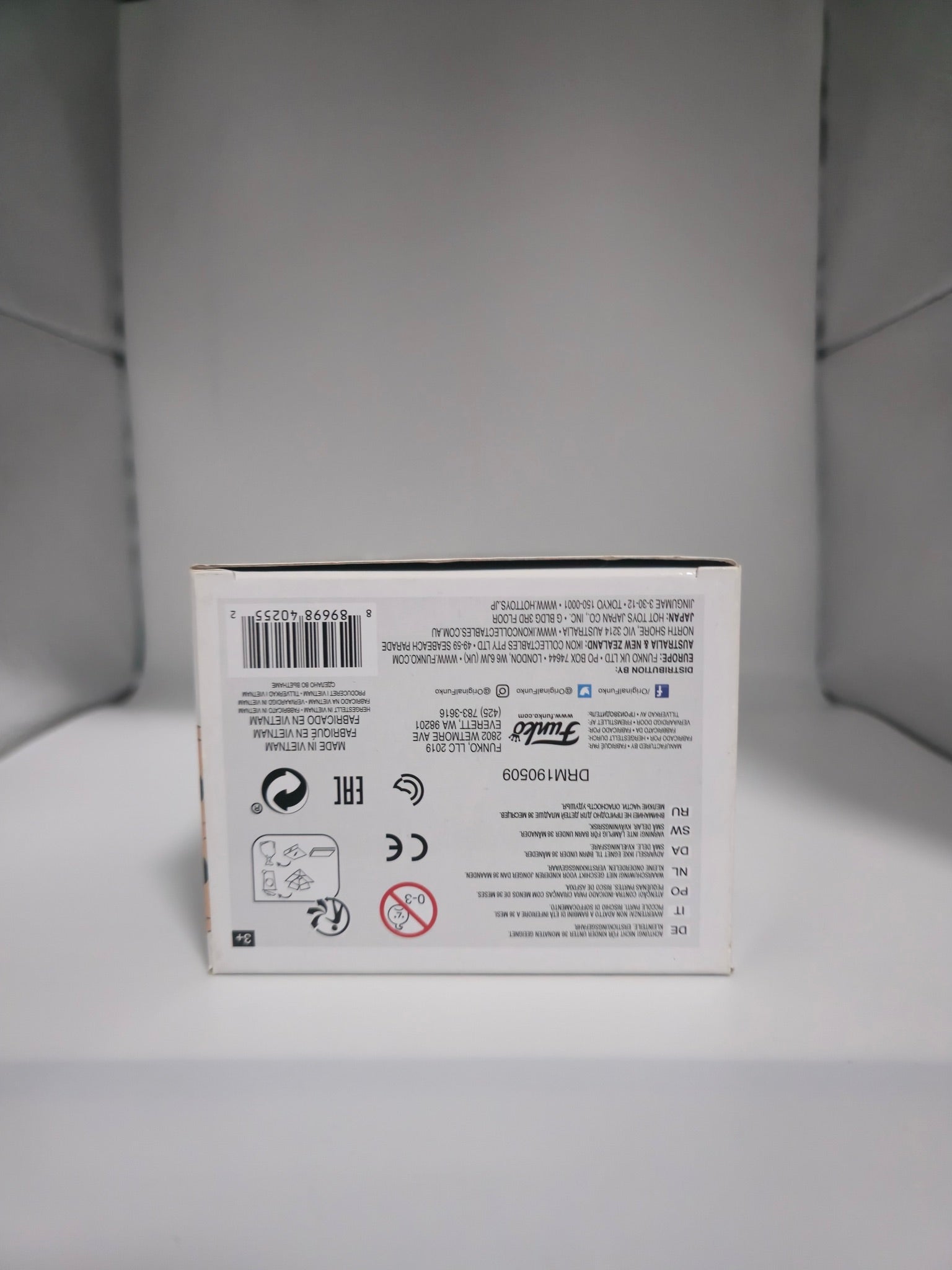 Schwifty Morty Funko Pop #573 bottom of box