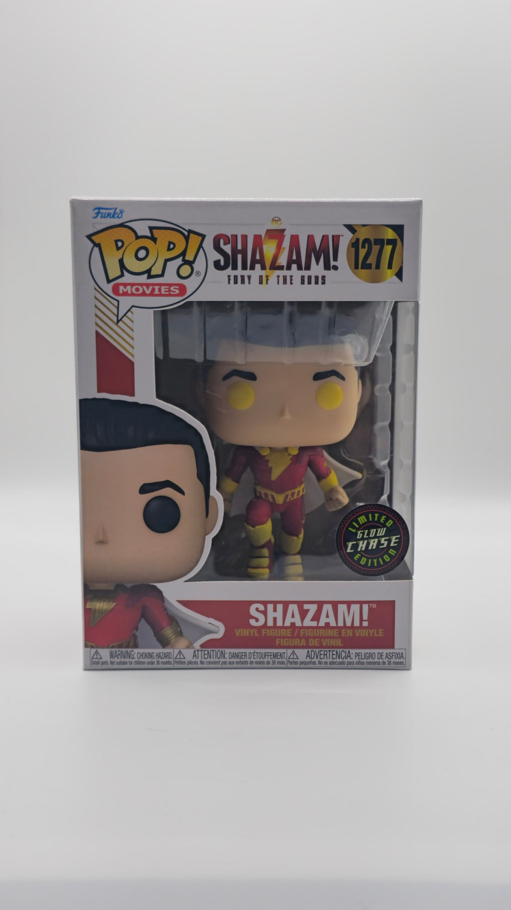 Funko Pop! Shazam #1277 Glow Chase - front