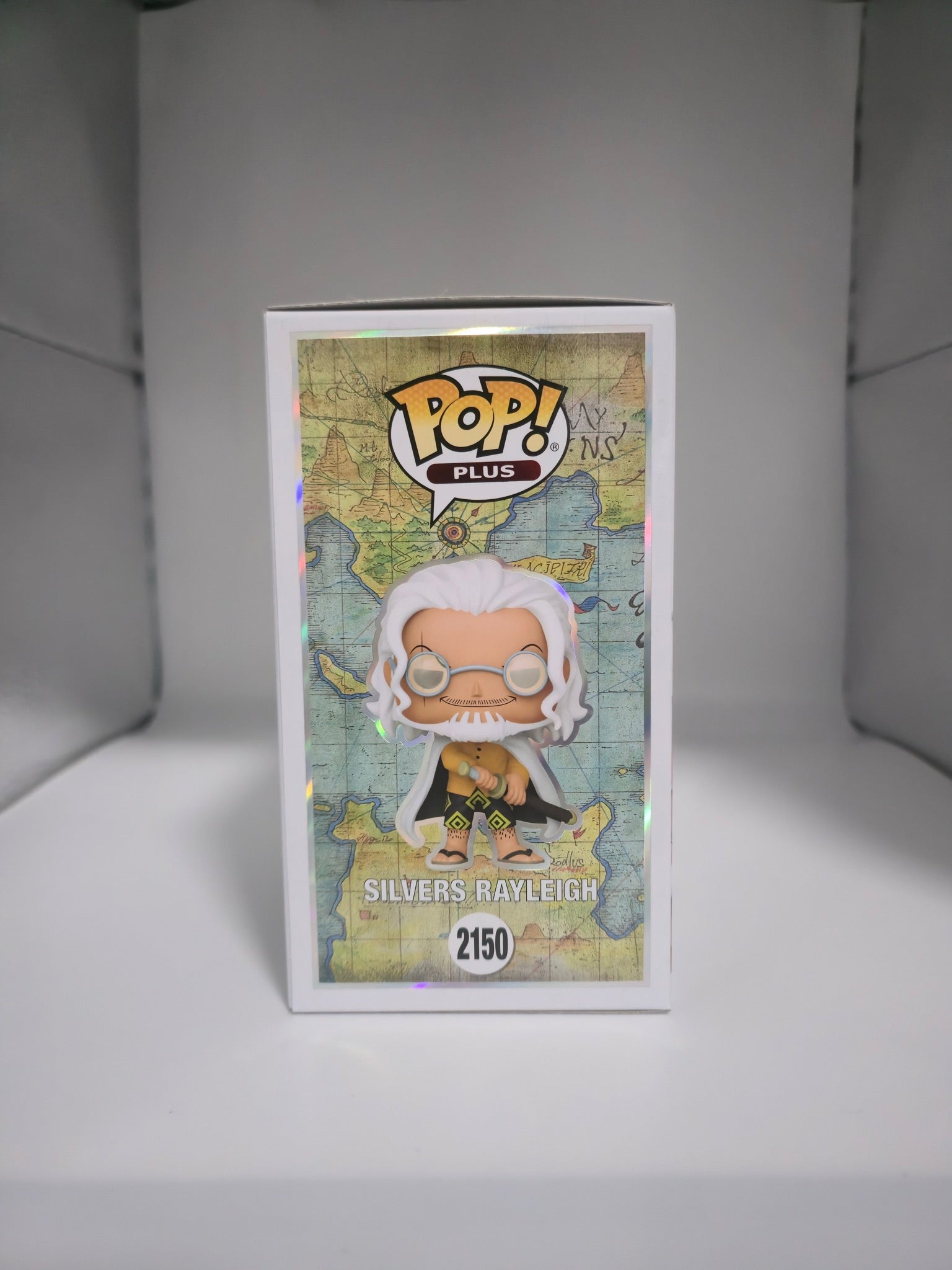 Funko Pop Silvers Rayleigh #2150 - side of box