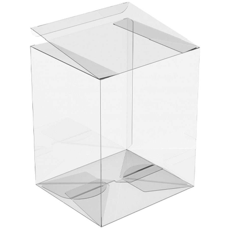 Soft protector sleeve for 6 inch Funko Pop boxes - 0.5mm crystal clear