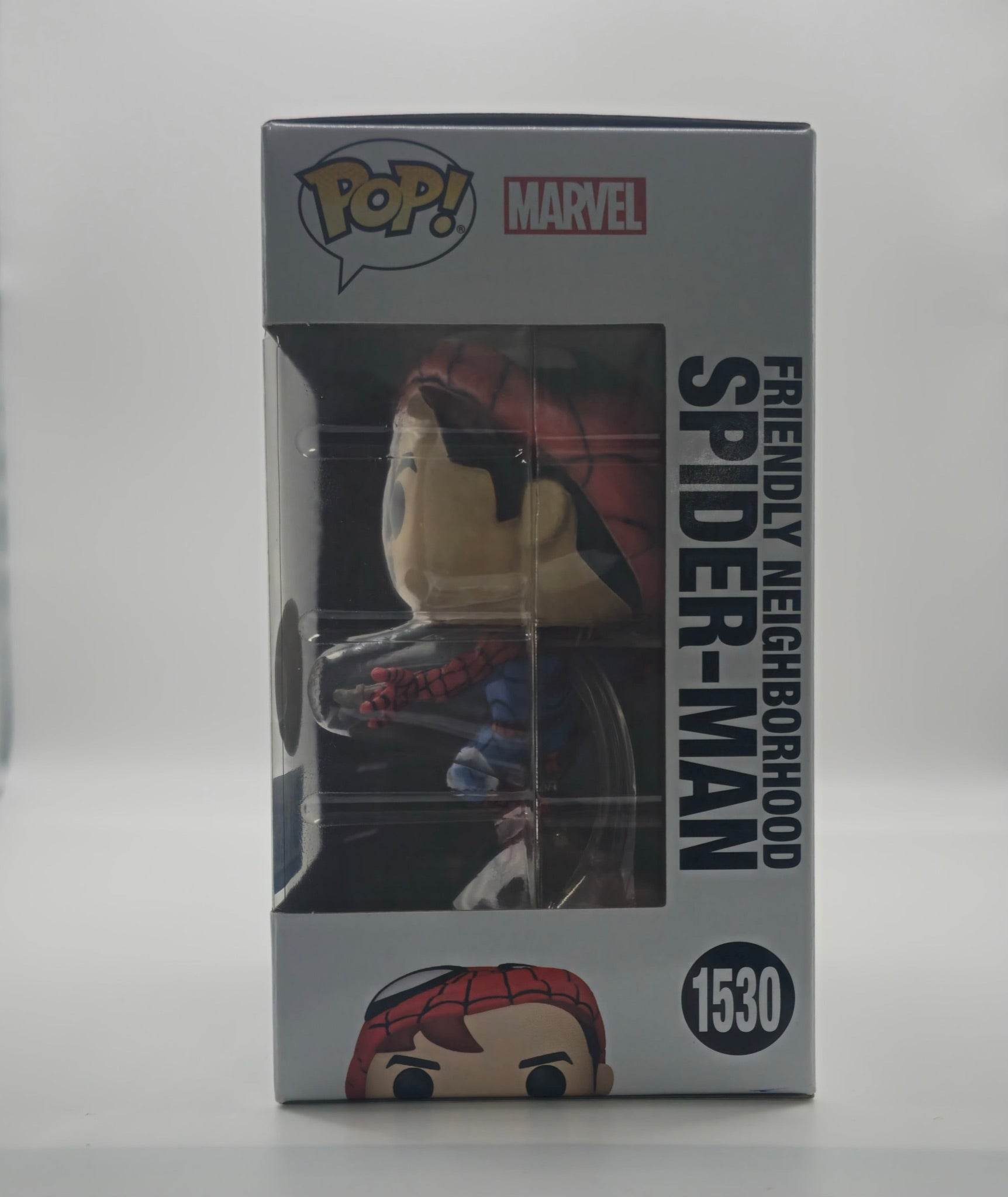 Funko Pop Spider-Man #1530 - side of box