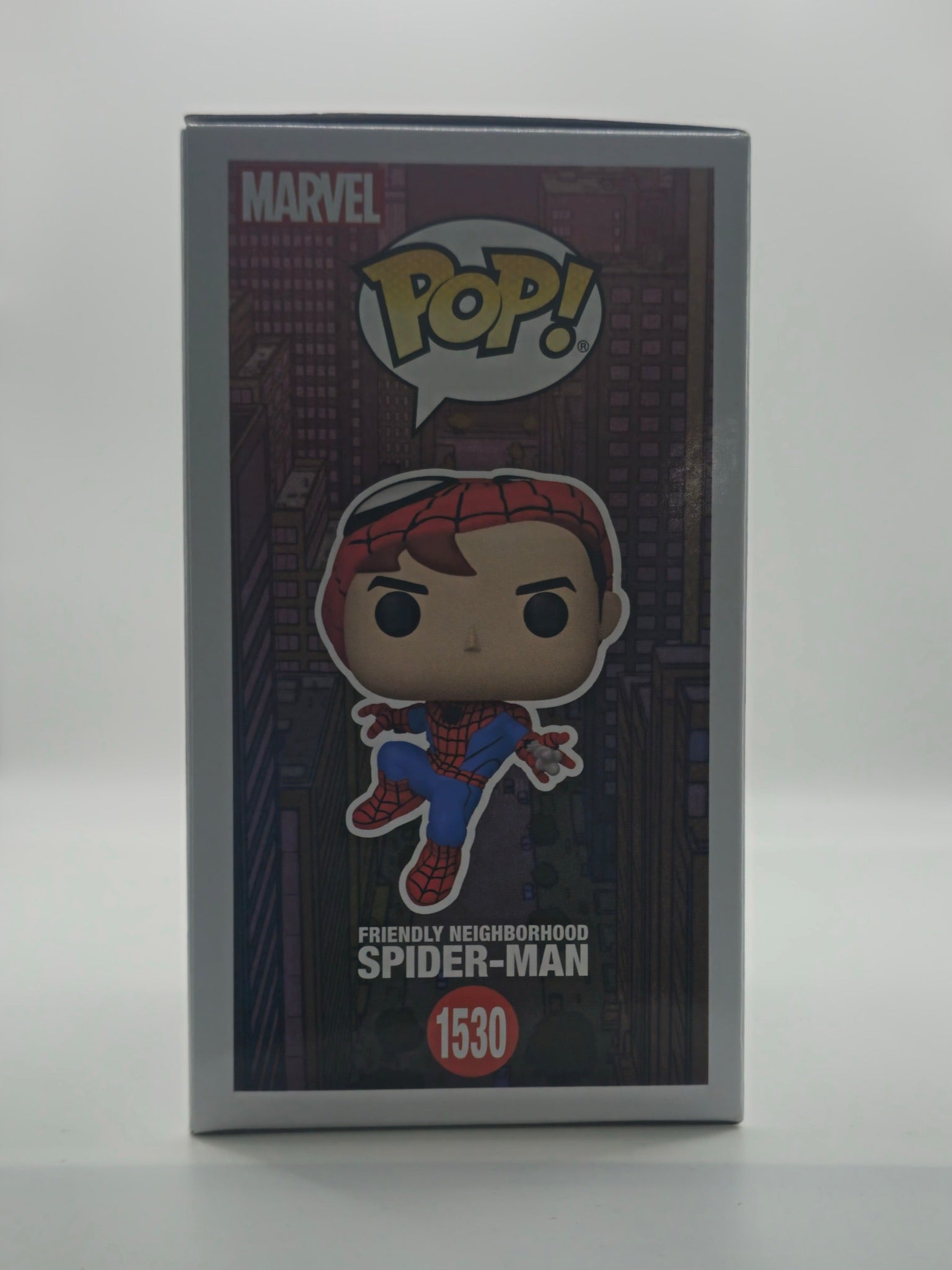 Funko Pop Spider-Man #1530 - other side of box