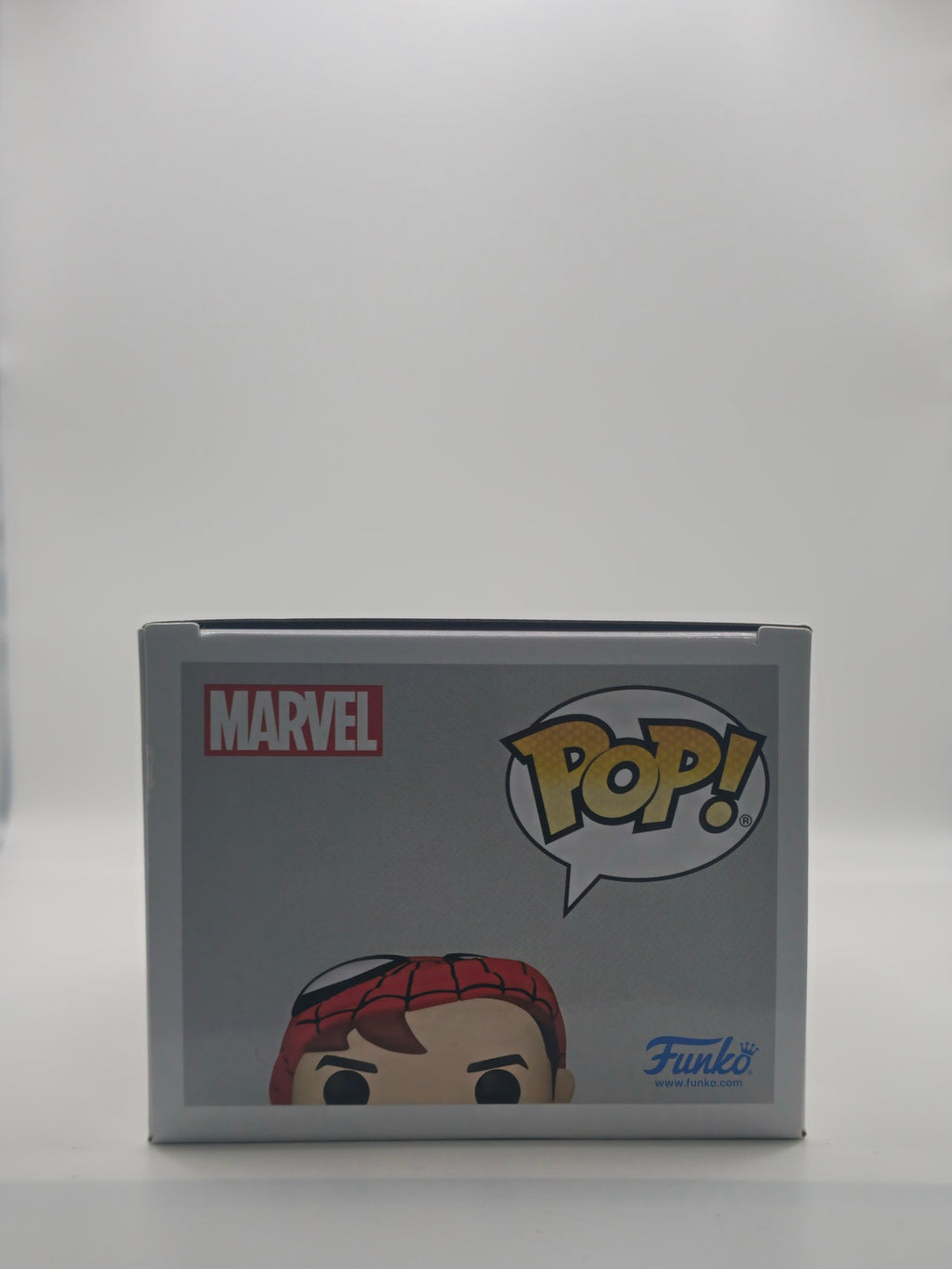 Funko Pop Spider-Man #1530 - top of box
