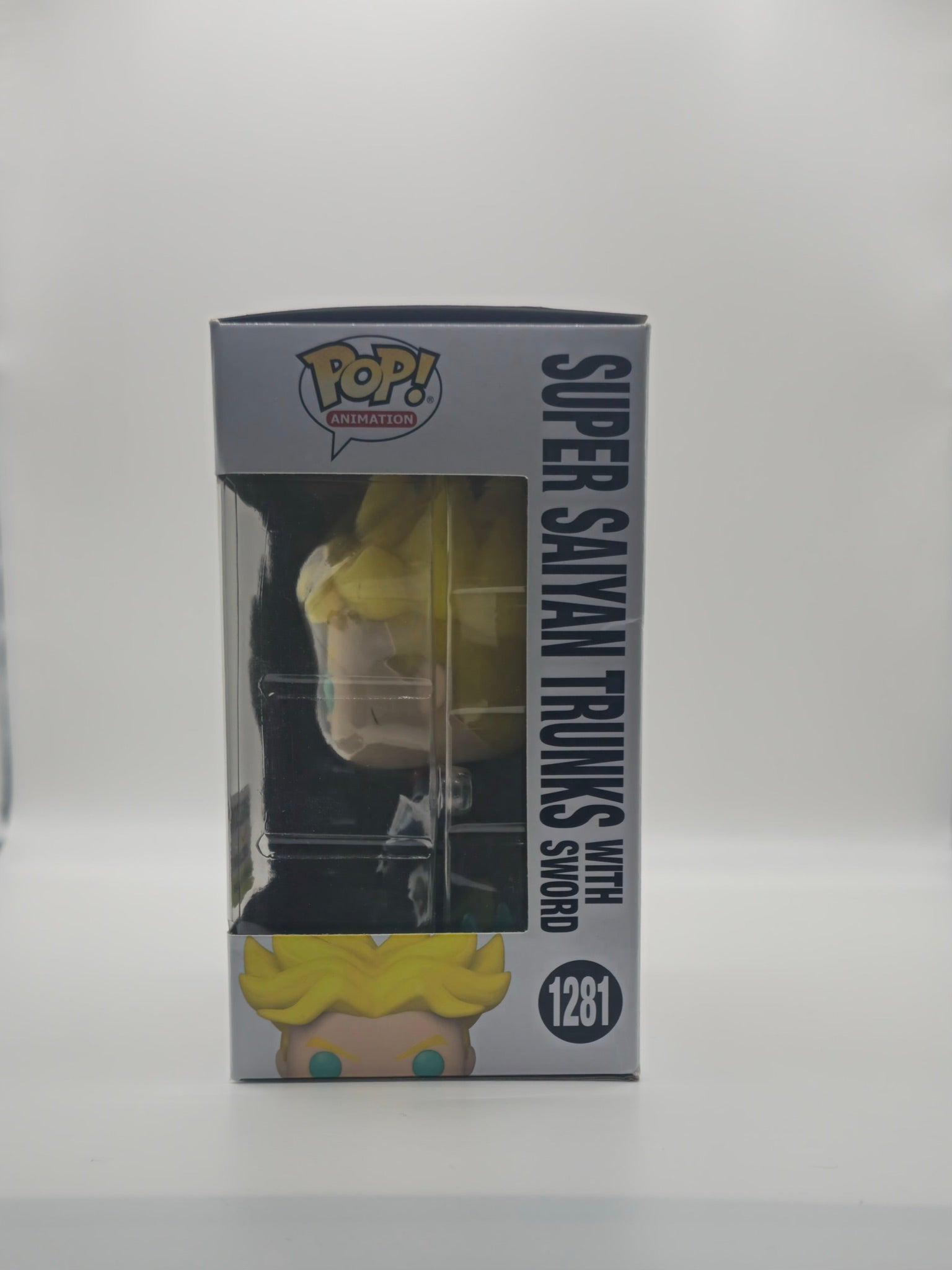 Funko Pop Super Saiyan Trunks #1281 - side of box