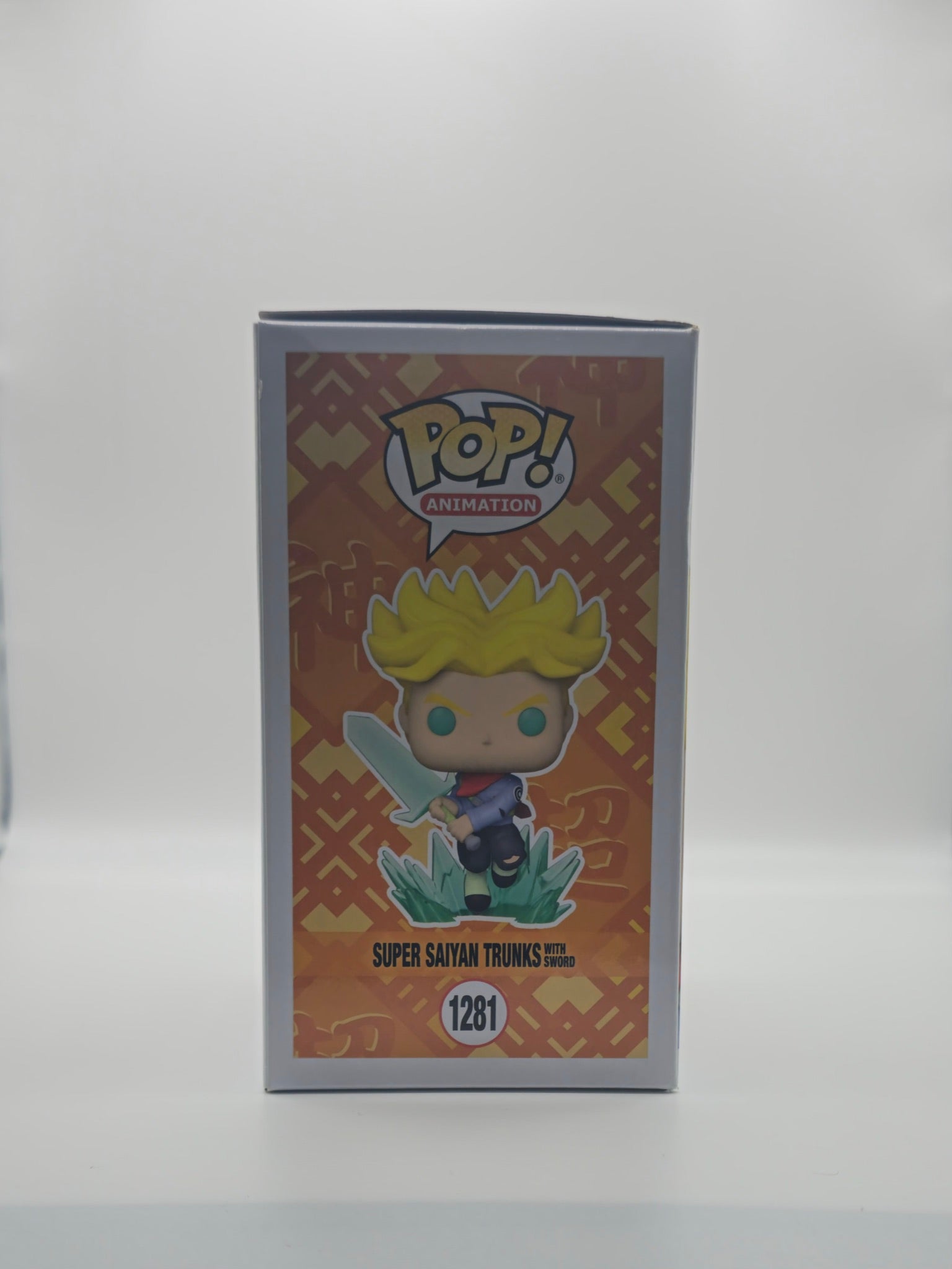 Funko Pop Super Saiyan Trunks #1281 - other side of box