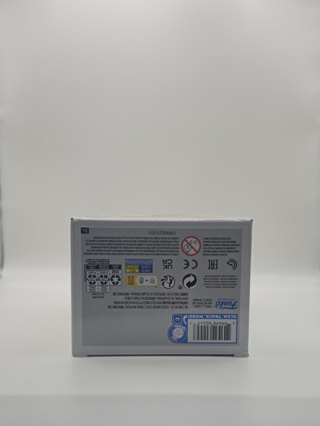 Funko Pop Super Saiyan Trunks #1281 - bottom of box with barcode