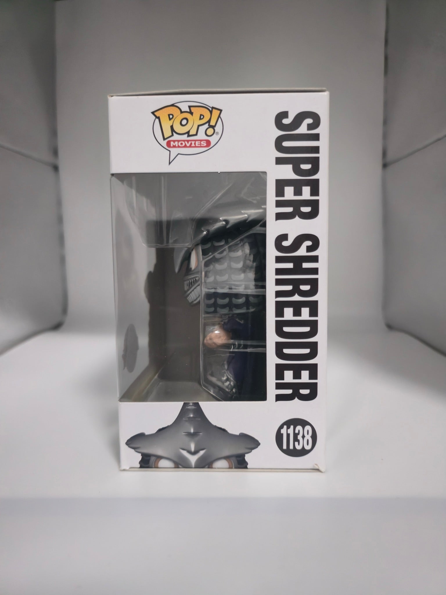 Funko Pop! Super Shredder #1138 TMNT side of box