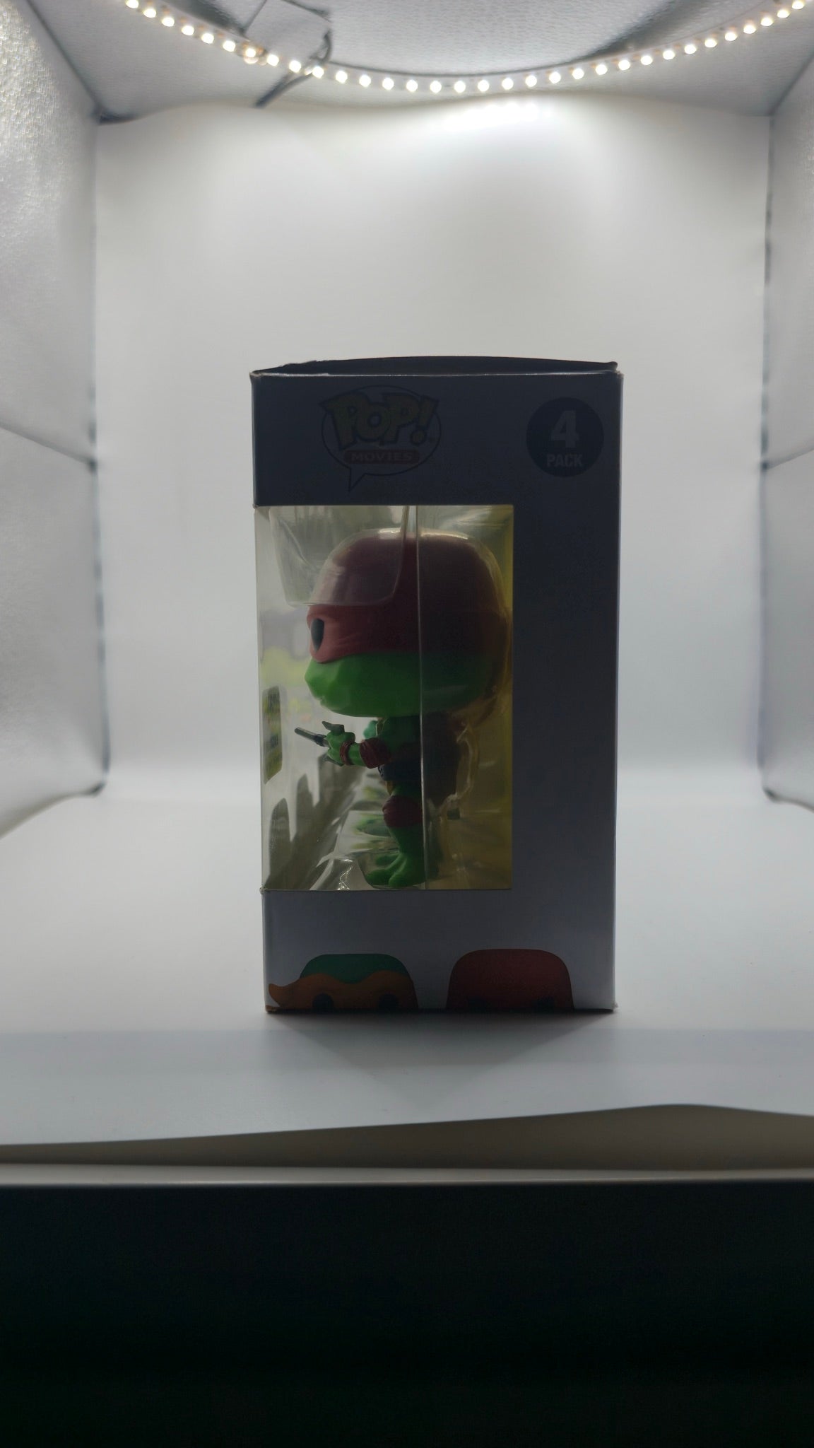 Funko Pop! Movies: Teenage Mutant Ninja Turtles Mutant Mayhem - Leonardo / Donatello / Michelangelo / Raphael 4-Pack (Glow in the Dark) (Amazon Exclusive)