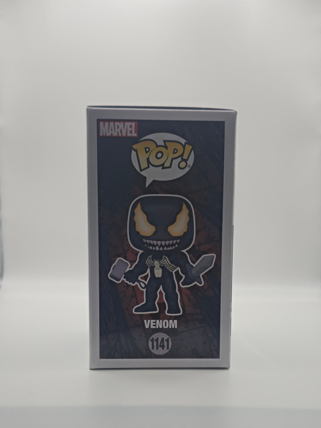 Funko Pop Venom #1141 - other side of box