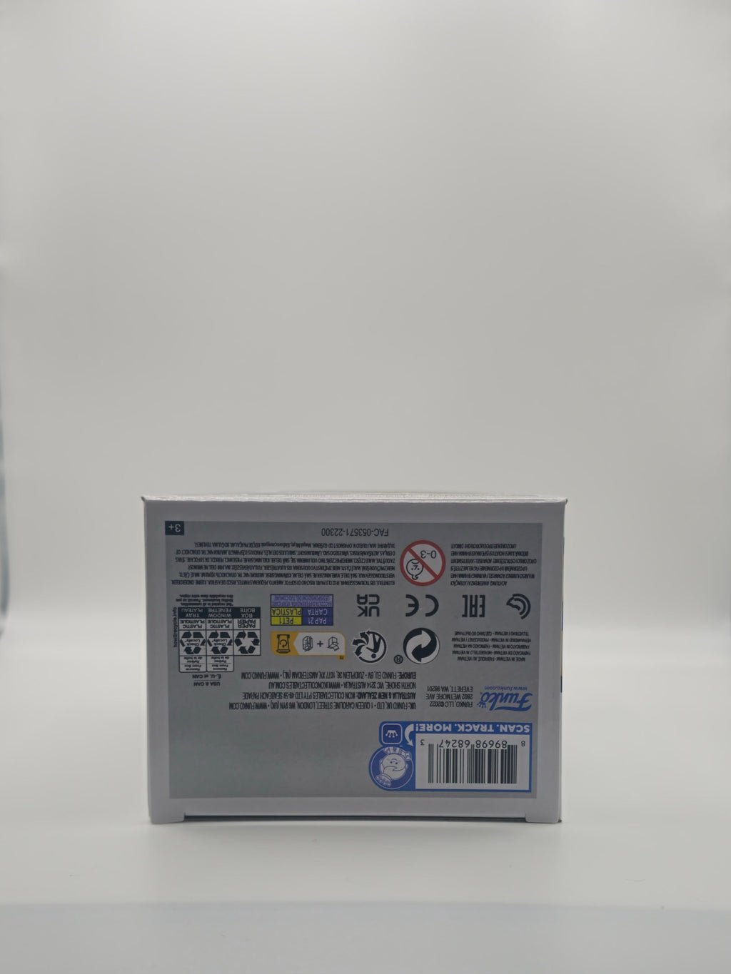 Funko Pop Venom #1141 - bottom of box with barcode