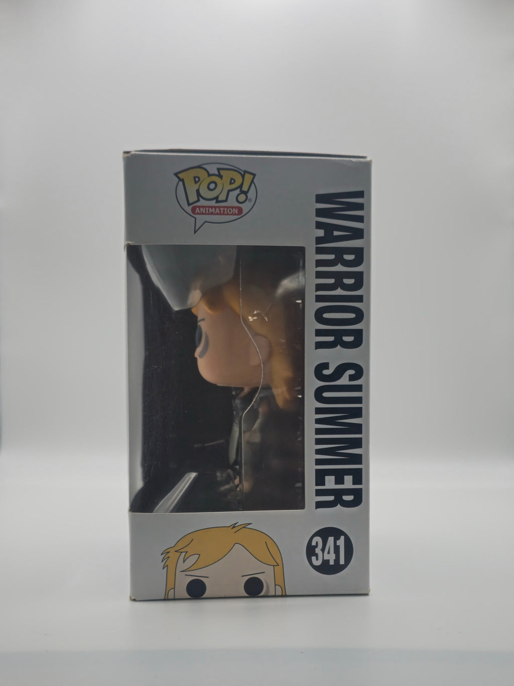 Funko Pop Warrior Summer #341 - side of box