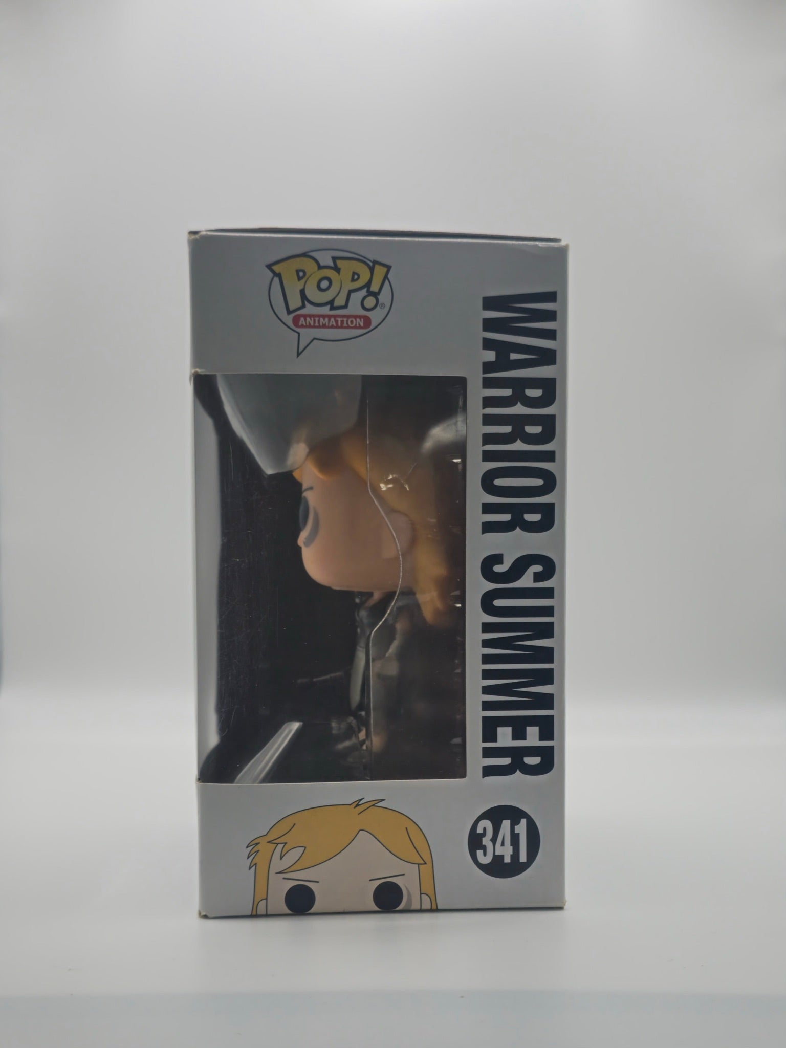 Funko Pop Warrior Summer #341 - side of box