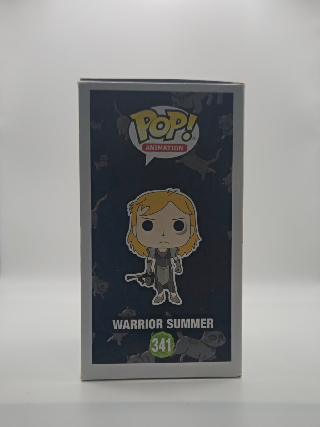Funko Pop Warrior Summer #341 - other side of box