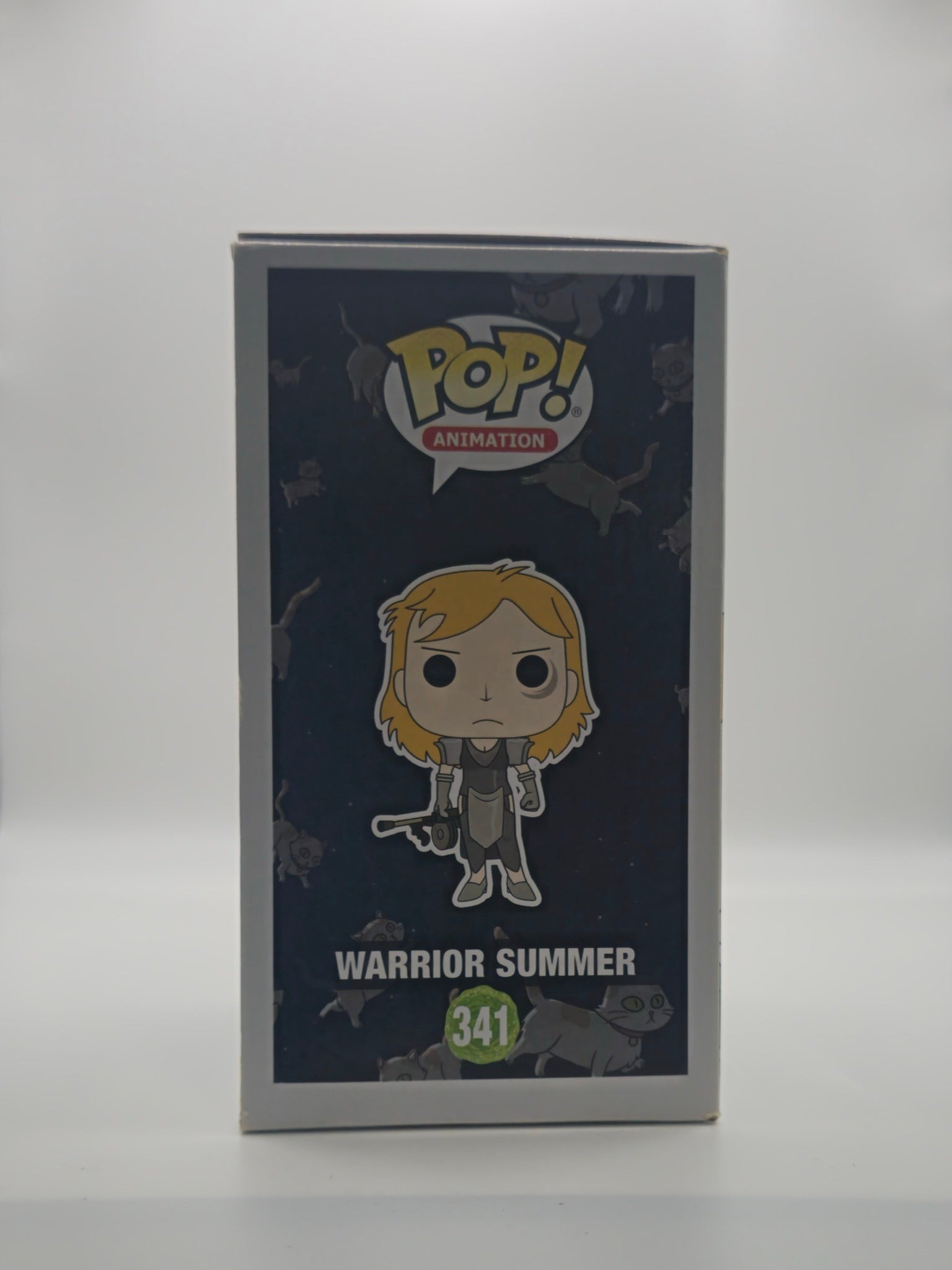Funko Pop Warrior Summer #341 - other side of box