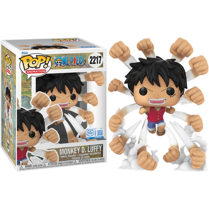 Funko Pop! Monkey D. Luffy Gum Gum Gatling #2217 - One Piece