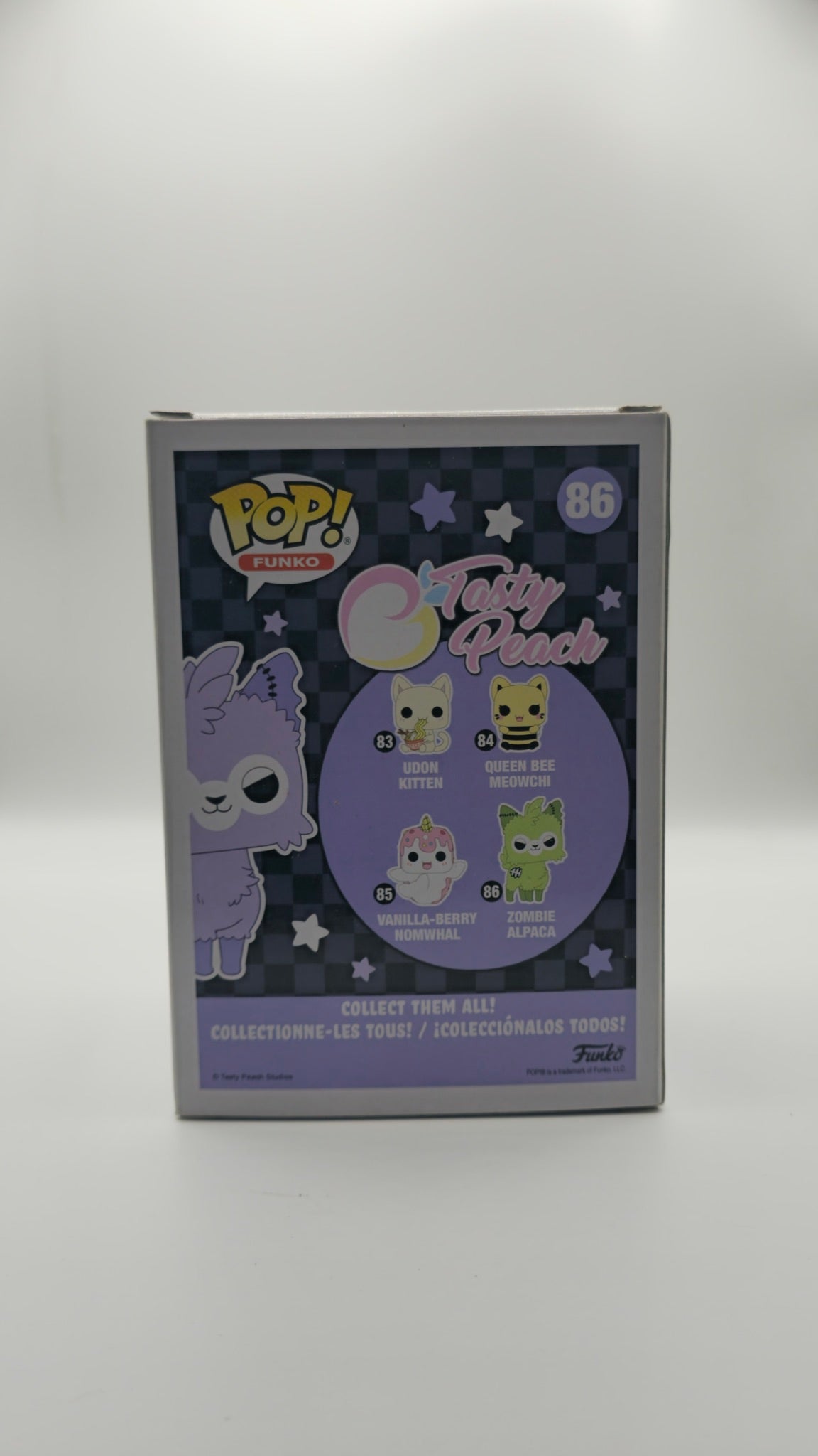 Funko Pop! Tasty Peach: Zombie Alpaca #86 (Flocked) (Hot Topic Exclusive)