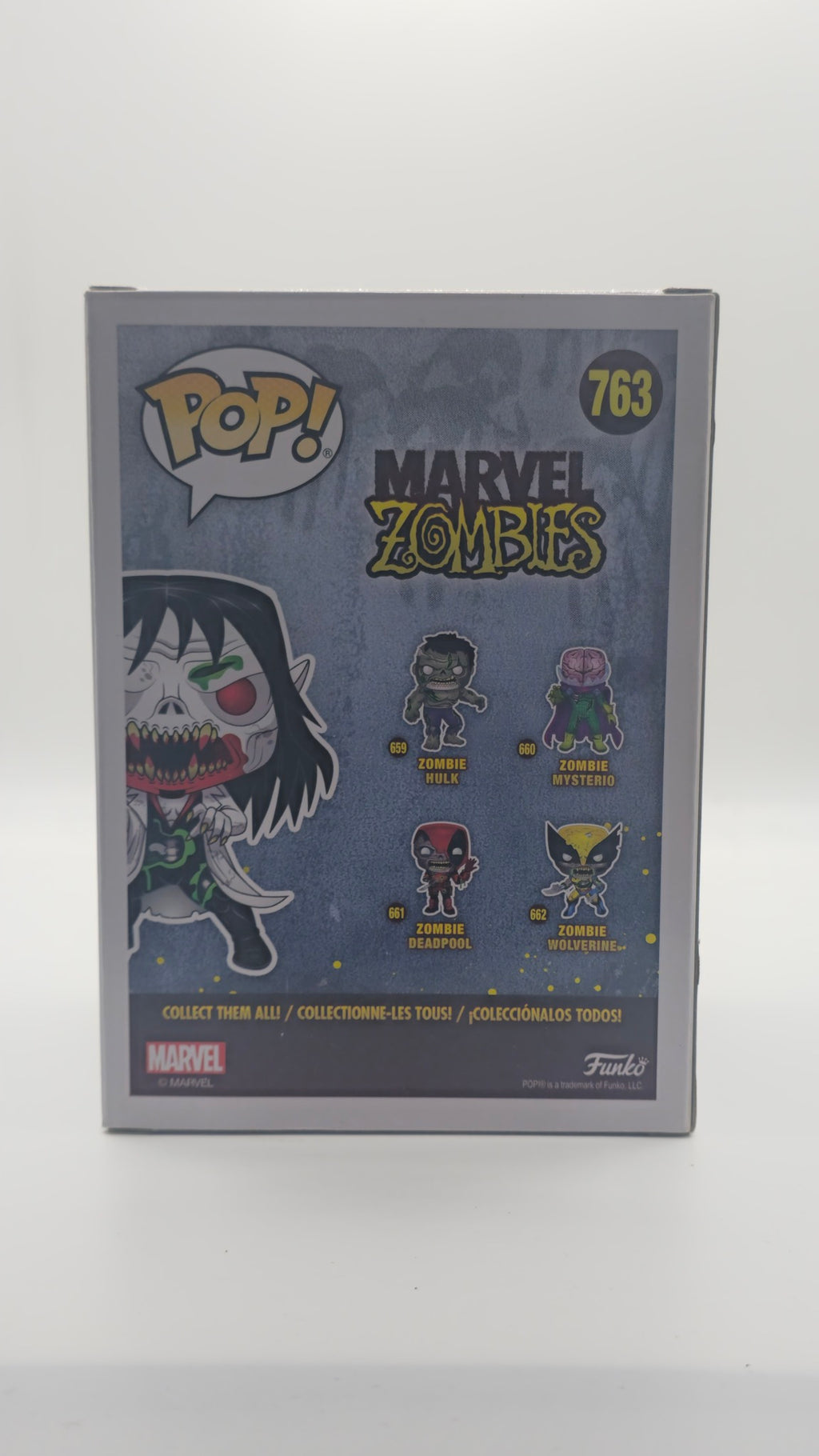 Zombie Morbius #763 - back